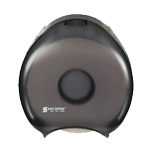 TOILET TISSUE DISPENSER 9"JRT SINGLE ROLL SMOKE (R2000TBK)